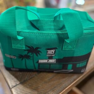 Rare Trader Joe's Green Insulated Tote